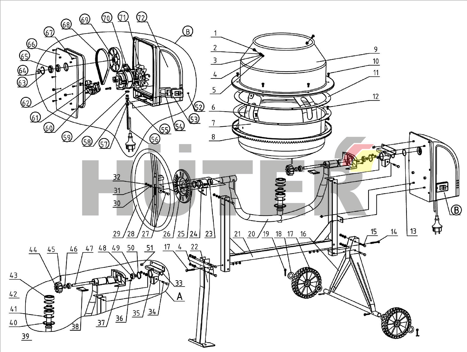 БМ-140-160 Вихрь EVL 74/1/3