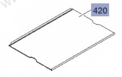 Стеклополка в сборе