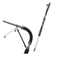 Уникальная рыболовная удочка с самоподсекающим мех